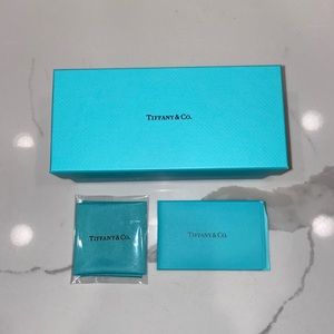 Tiffany & Co. Glasses Box and Microfiber Cleaning Cloth